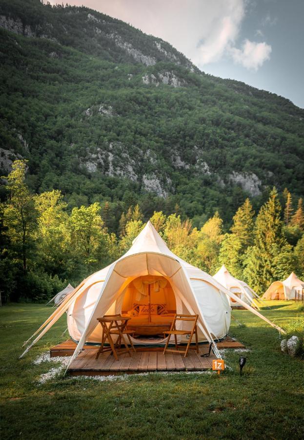 Glamping Gozdna Jasa Hotel Bovec Bagian luar foto