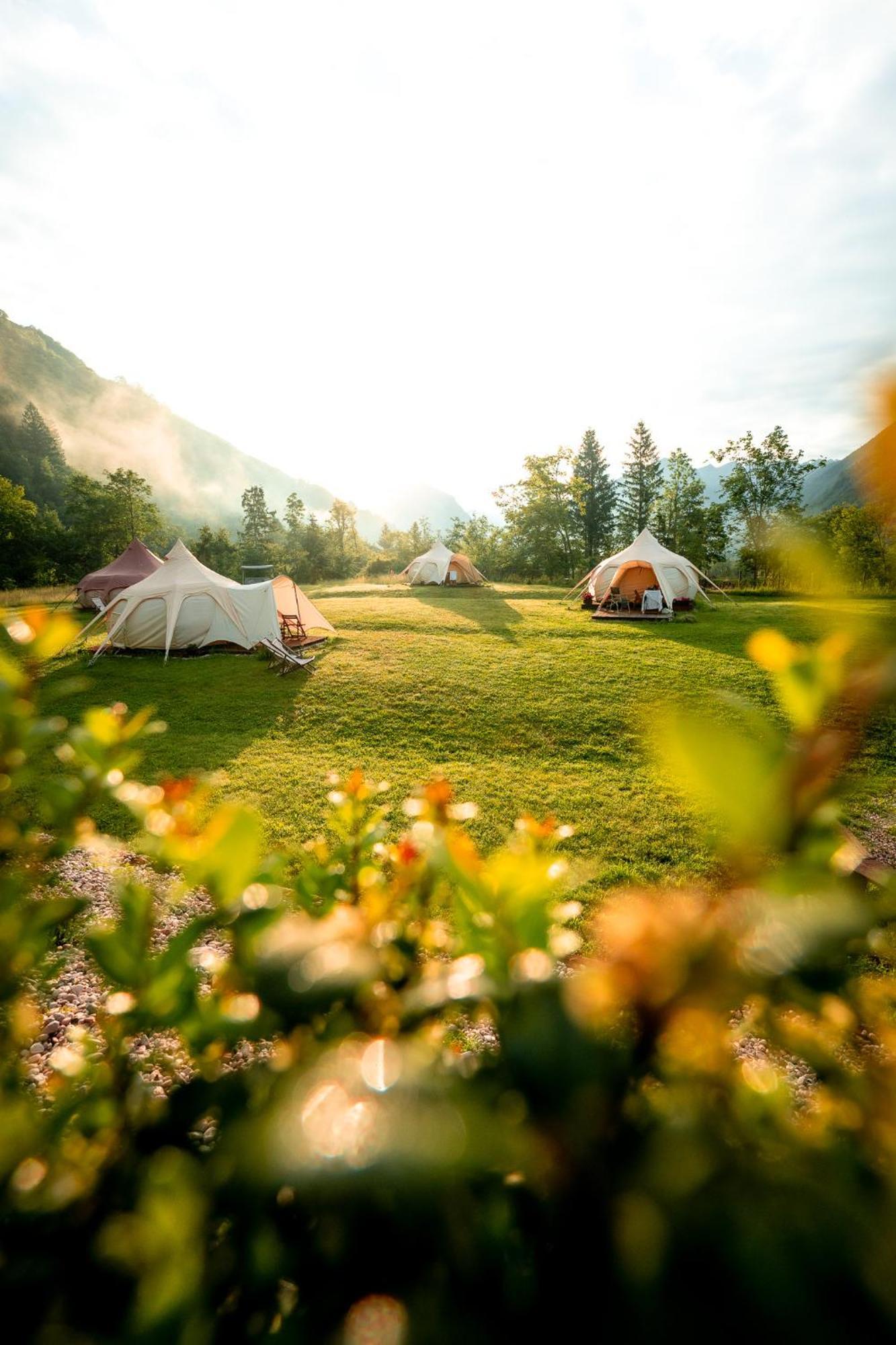 Glamping Gozdna Jasa Hotel Bovec Bagian luar foto
