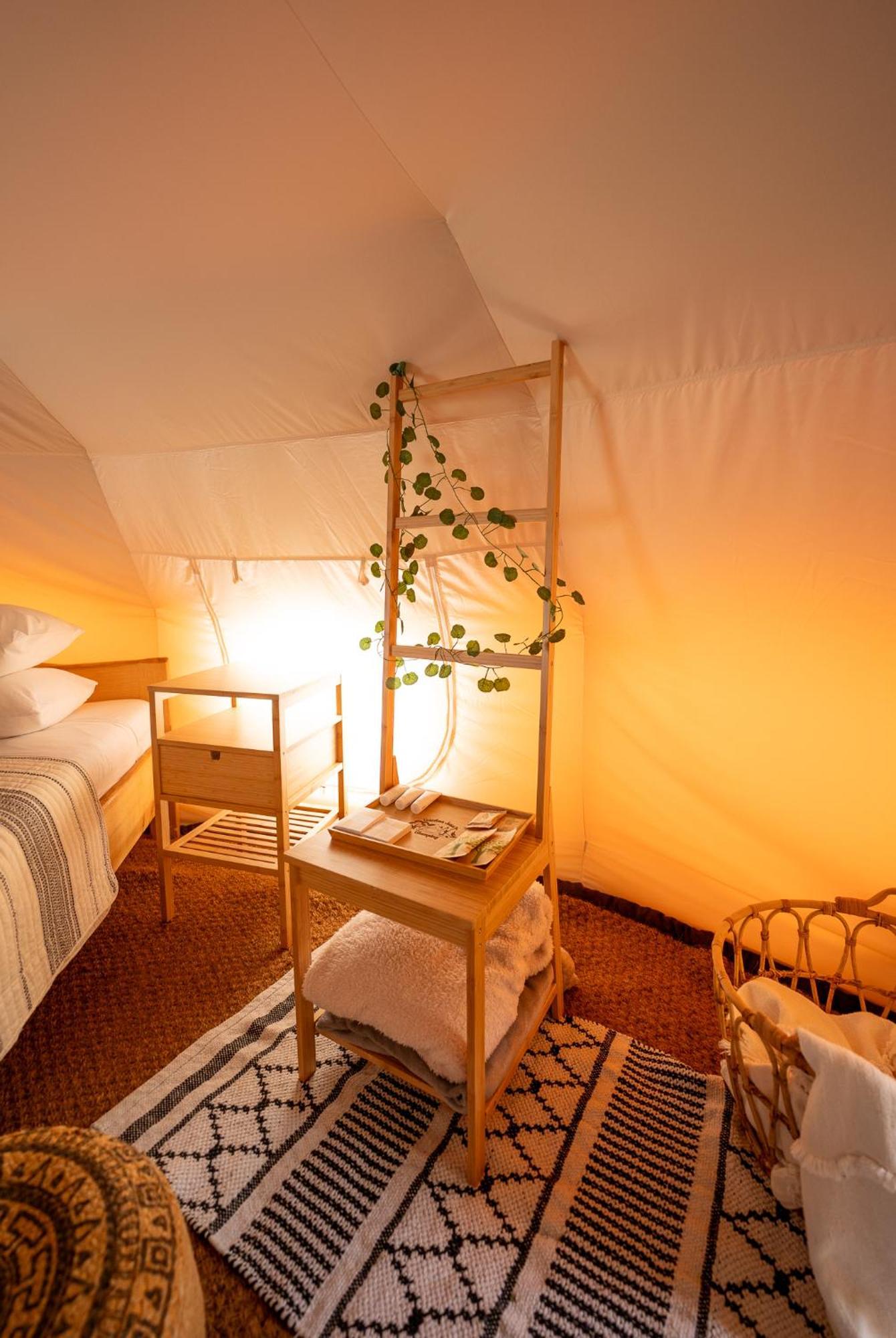Glamping Gozdna Jasa Hotel Bovec Bagian luar foto